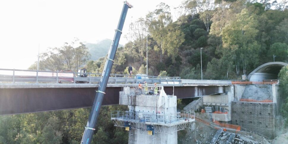 Viadotto Ritiro, iniziata la fase piú delicata dei lavori