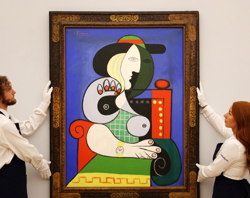 Capolavoro di Picasso venduto all'asta da Sotheby's a New York per 139 ...