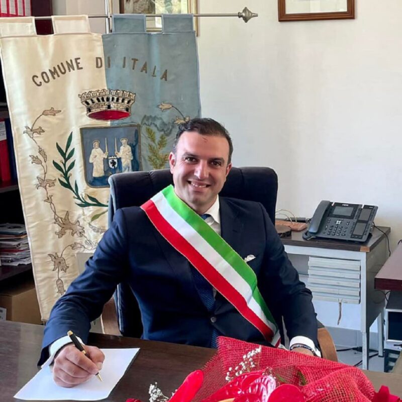 Il sindaco di Itala, Daniele Laudini