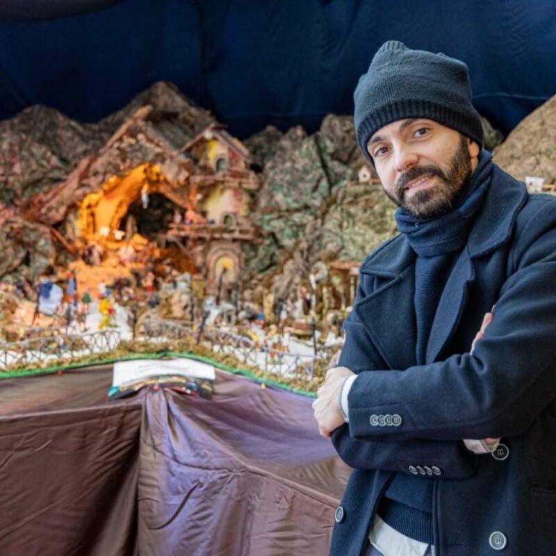 Il presepe di piazza Cairoli e Sebastiano Madafferi