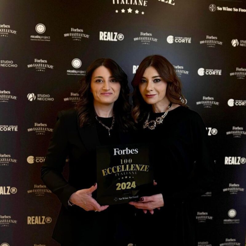 Angela e Lucia Librandi riconosciute tra le figure emergenti under 30 di Forbes Italia 2024