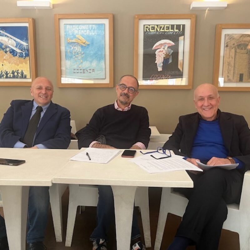Gianfranco Tinto, Aldo Trecroci e Francesco Graziadio