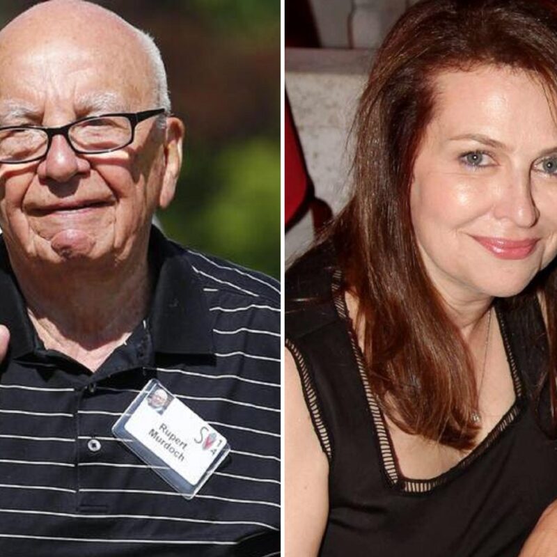 Rupert Murdoch ed Elena Zhukova