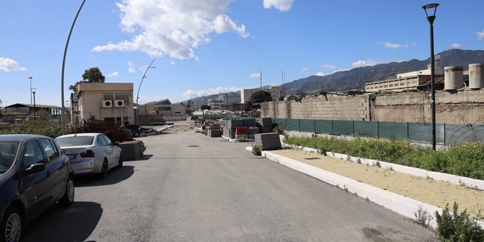 Via Don Blasco, ultimi ritocchi per il tratto ex Rifotras