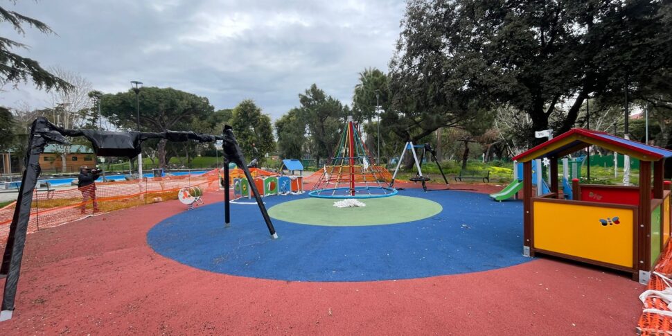 Nuova villa Dante a Messina, look quasi completato