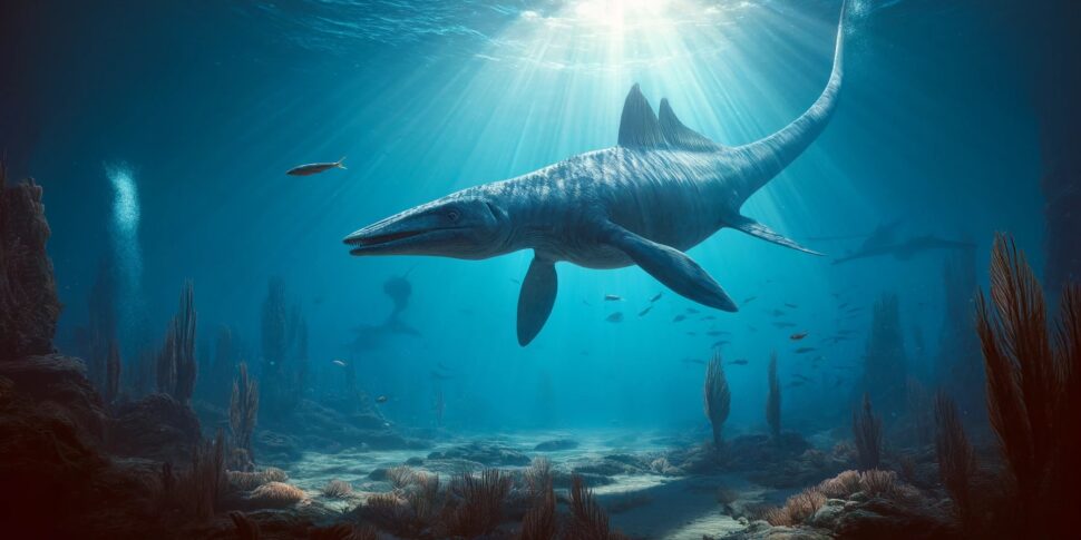 Scoperto il fossile del più grande rettile marino mai esistito, un ittiosauro di 25 metri