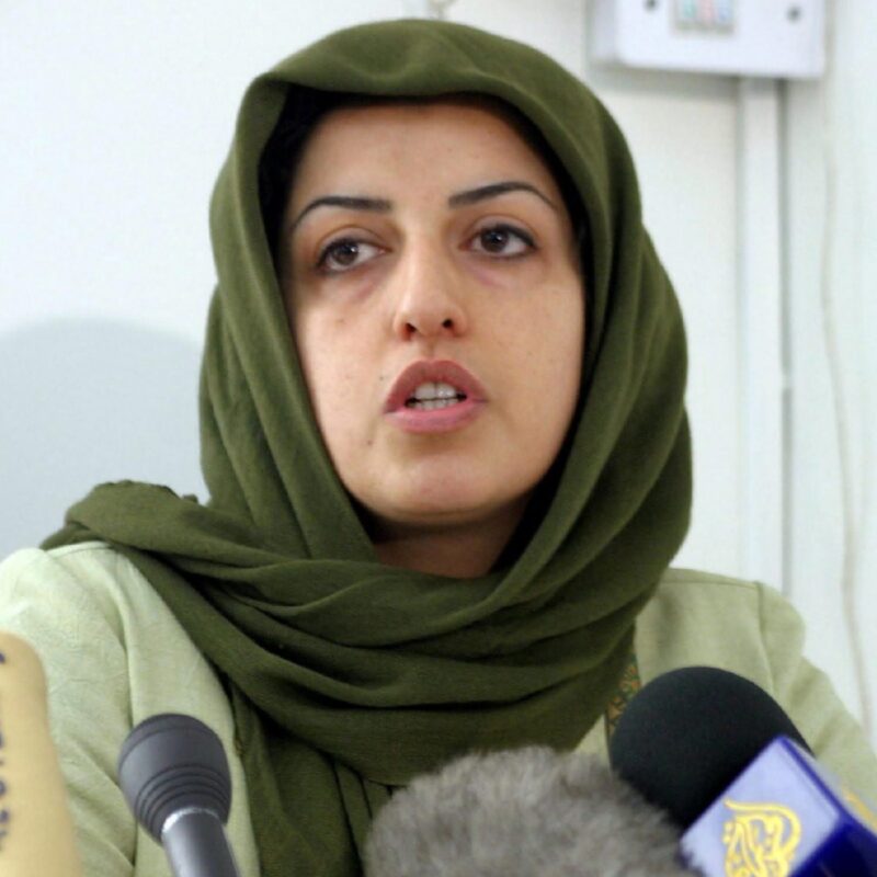 L'attivista iraniana Narges Mohammadi