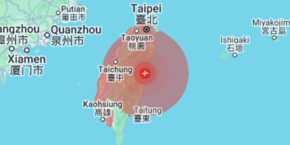 Taiwan: terremoto di magnitudo 6,1. Nessun allarme tsunami