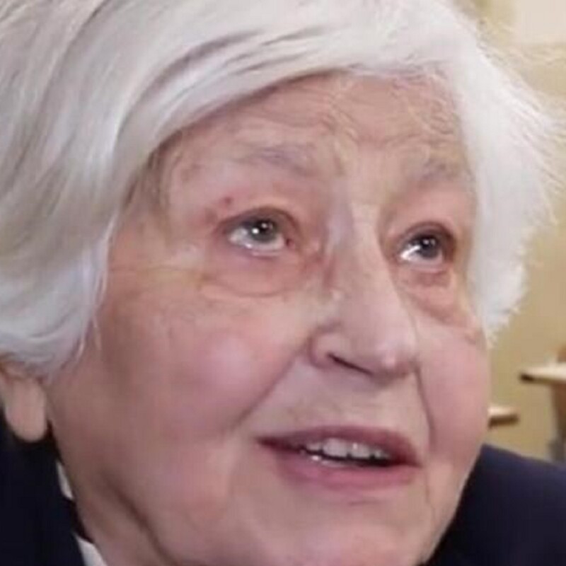 In foto, Rita Giorgi (89 anni)