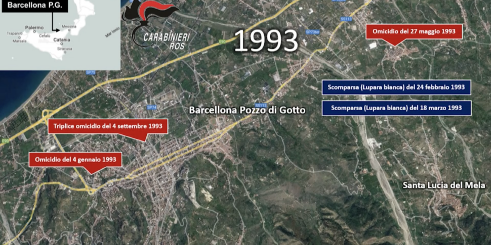 Omicidi Cosa nostra barcellonese, chiesto il rinvio a giudizio per nove