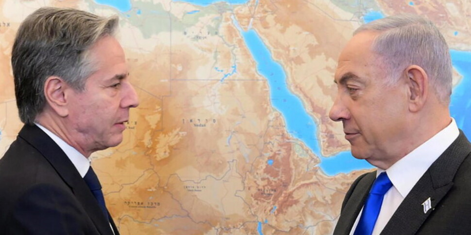Medio Oriente, Netanyahu dice no a Blinken ad un accordo con la fine della guerra
