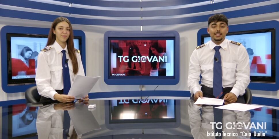 Tg Giovani, il saluto degli studenti dell'Istituto tecnico nautico "Caio Duilio"