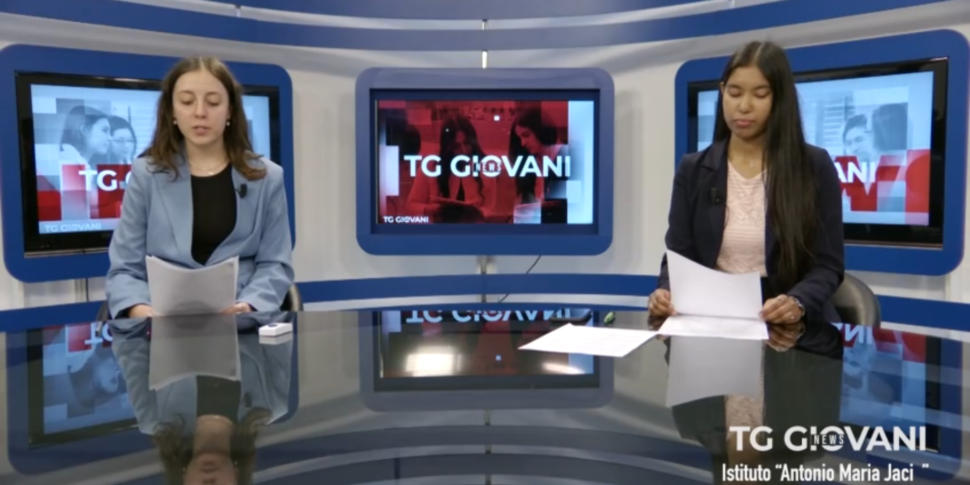 Tg Giovani, oggi il saluto degli studenti dell'istituto "Jaci"