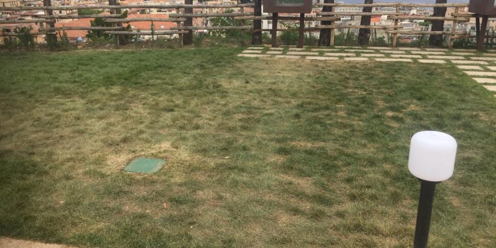 Parco Aldo Moro a Messina, si corre ai ripari per ripristinare il prato