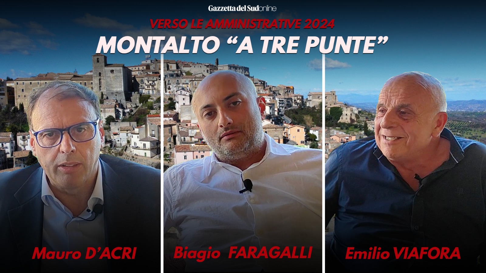 Montalto, il cantiere del futuro è nellurna: DAcri, Faragalli o Viafora  TUTTE LE LISTE - Gazzetta del Sud