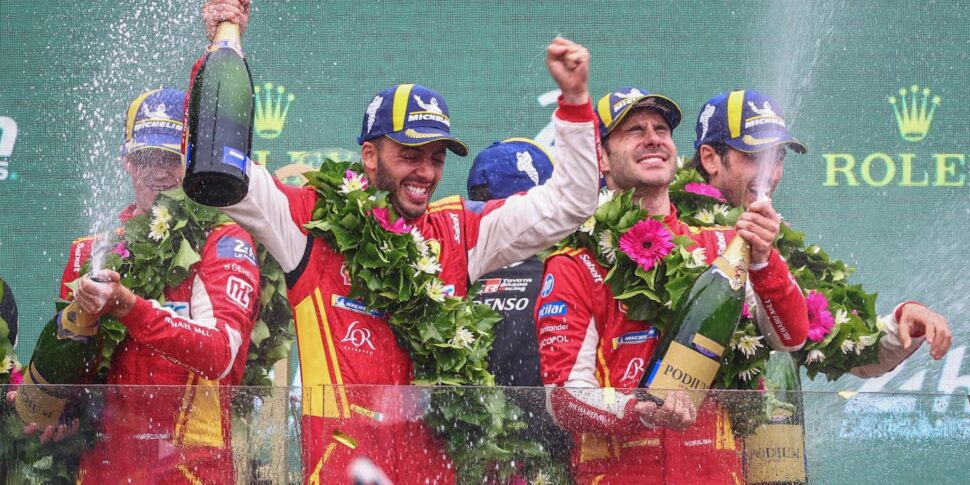 Il calabrese Antonio Fuoco trionfa con la Ferrari alla 24 Ore di Le Mans