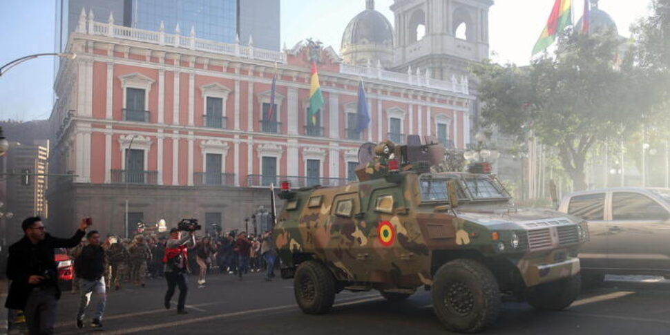 Tentativo di golpe in Bolivia, arrestati due alti ufficiali