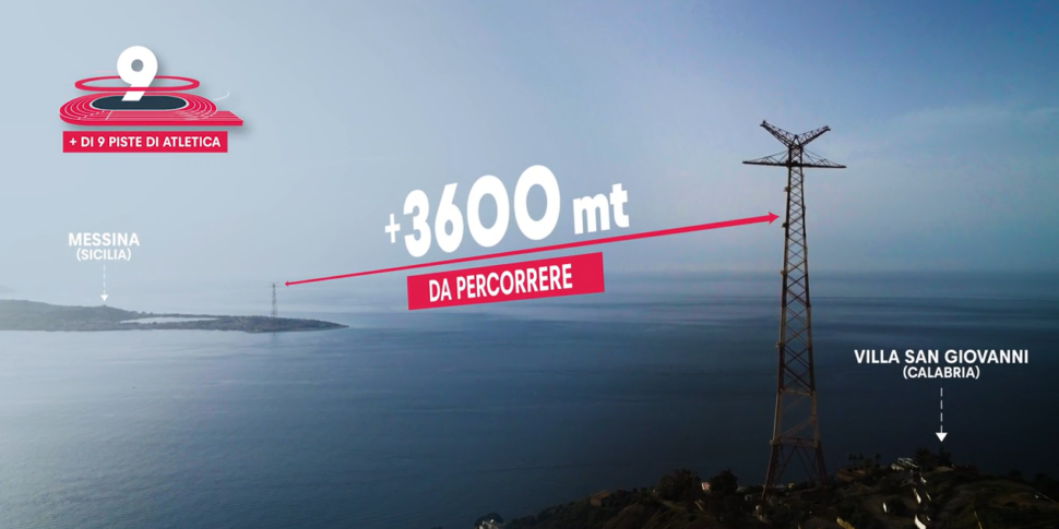 Traversata dello Stretto Red Bull: steso il cavo sul quale il funambolotenterà il nuovo record mondiale. Rinviata per maltempo la prima data del 6 luglio