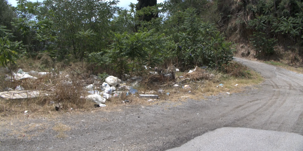 Salita Contino, abbandonati centinaia di pasti ospedalieri