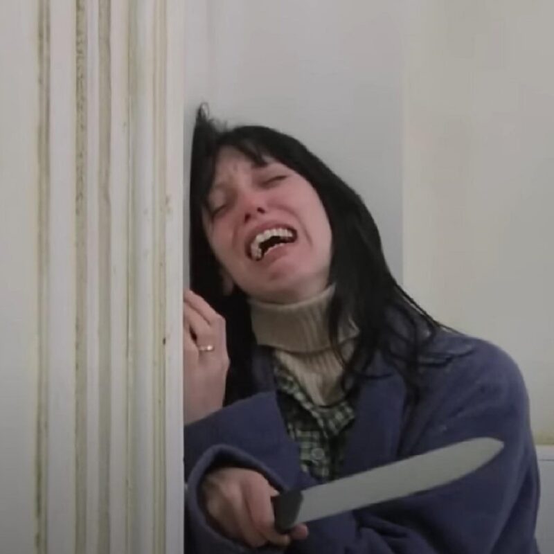 Shelley Duvall in Shining (1980) di Stanley Kubrick