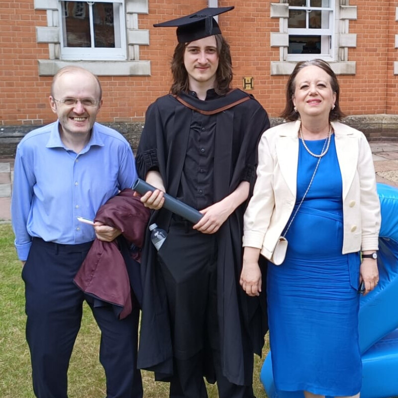 Paul Najsarek, George Najsarek e Concetta Maida