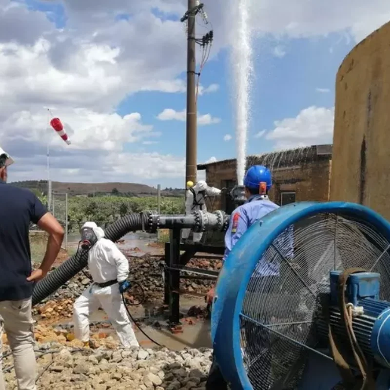 Il geyser di Ganzirri