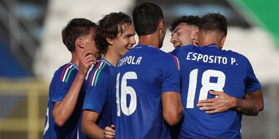 Under 21 azzurra scatenata: 7 gol al San Marino. Poker per Esposito