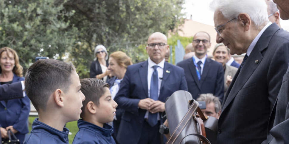 Mattarella inaugura 