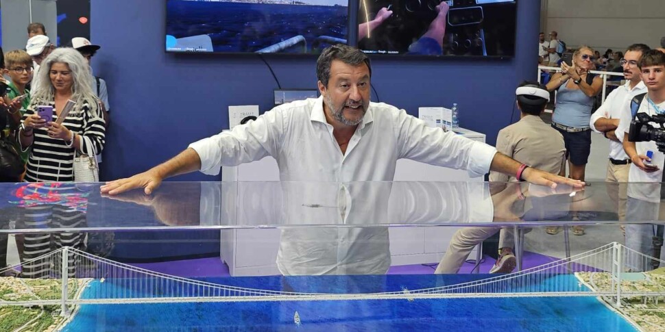 Ponte sullo Stretto, Salvini: "L Ponte sullo Stretto, Salvini: "L
