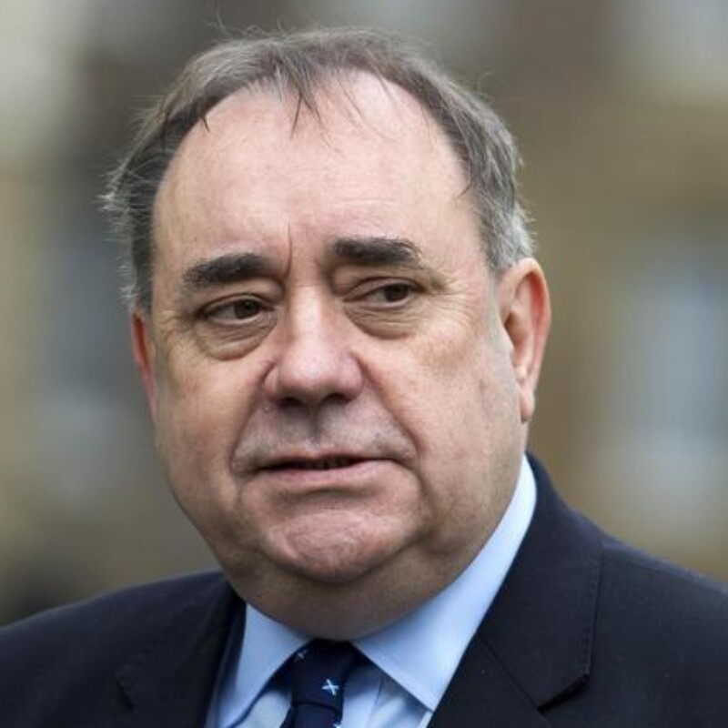 epa07314683 (FILE) - Former First Minister of Scotland and Leader of the SNP, Alex Salmond, on College Green, Westminster, Central London, Britain, 27 April 2017. According to media reports on 24 January 2019 Alex Salmond has been arrested by police. Police Scotland confirmed that a 64 year old man had been charged and said a report would be sent to prosecutors. EPA/WILL OLIVER *** Local Caption *** 53482557