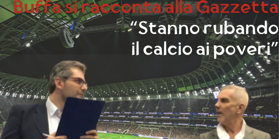 Una giornata con Buffa: “Ha ragione Bielsa, stanno rubando il calcio ai poveri. Il Sud? Palermo e Bari possono riscattarlo. Peccato per le calabresi e il Messina”