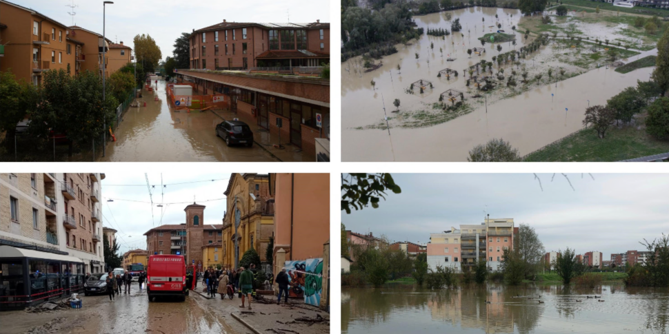 Maltempo: 20enne morto a Bologna. Evacuazioni in Emilia Romagna, soccorsa una famiglia intrappolata nel fango. Oggi e domani allerta gialla in Calabria