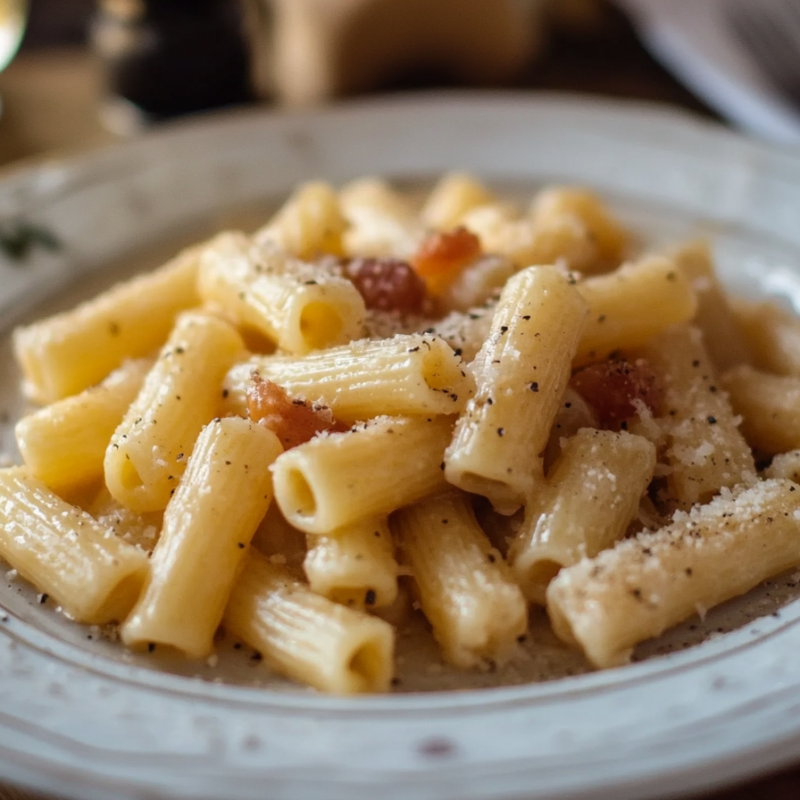 Rigatoni alla gricia