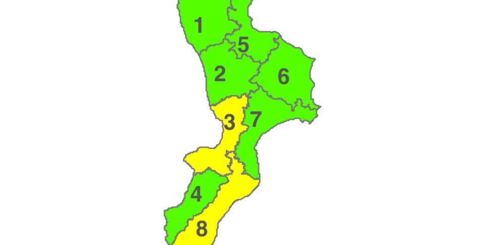 Maltempo In Calabria, Ancora Allerta Gialla Sulla Ionica Reggina E Sul ...