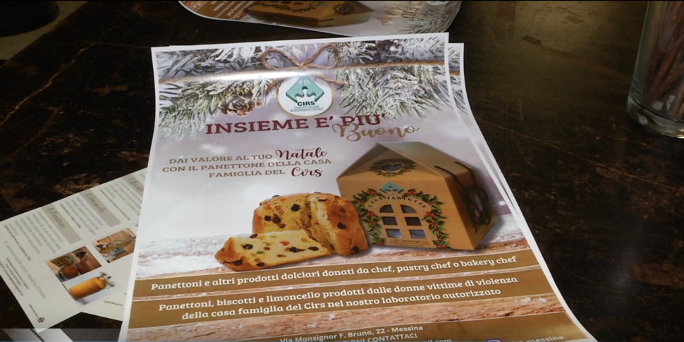 "Insieme è più buono", il panettone che sostiene il Cirs di Messina