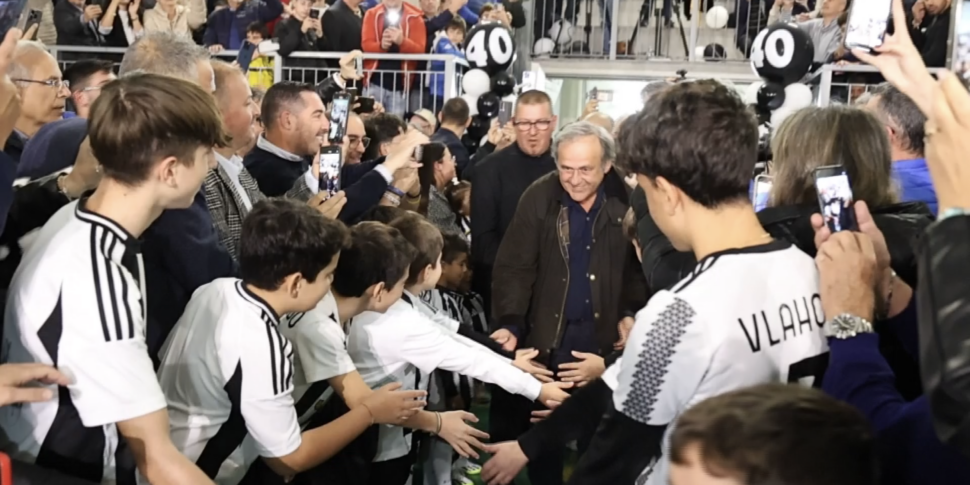 Platini a S. Lucia del Mela: "Un'emozione essere in Sicilia"