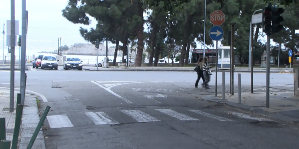 Messina, piazza Unità d'Italia: viabilità ad alto rischio