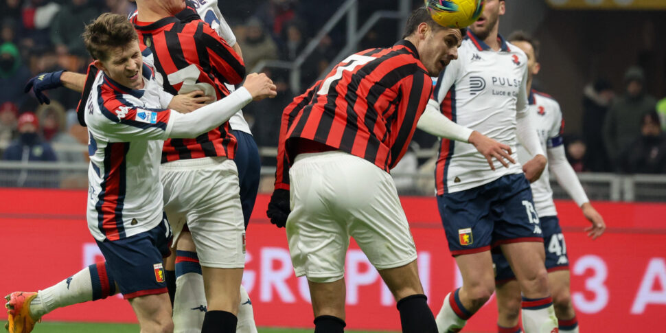 Il Milan impatta sul "muro" Genoa, 0 0 a San Siro