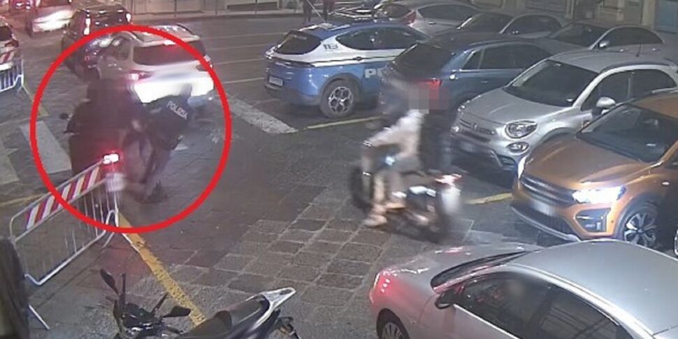 Con lo scooter e senza casco travolge un poliziotto, 18enne arrestato a Catania