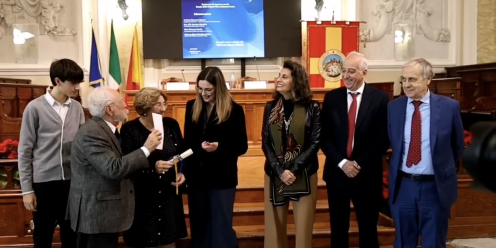 Il premio Leo Virga alla giovane dottoressa Diana Tilenni