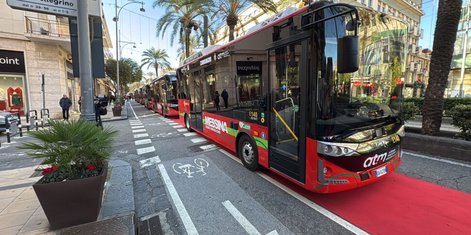 Nuovi bus elettrici a Messina, l'Atm rilancia la sfida