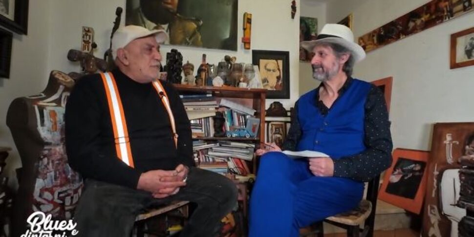 Il Blues dipinto di Blues: finale di stagione con il pittore Nunzio Papotto