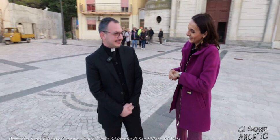 Ci sono anch'io" su Rtp: viaggio nella parrocchia dei Santi Filippo, Giacomo e Santa Maria Addolorata a S. Filippo del Mela