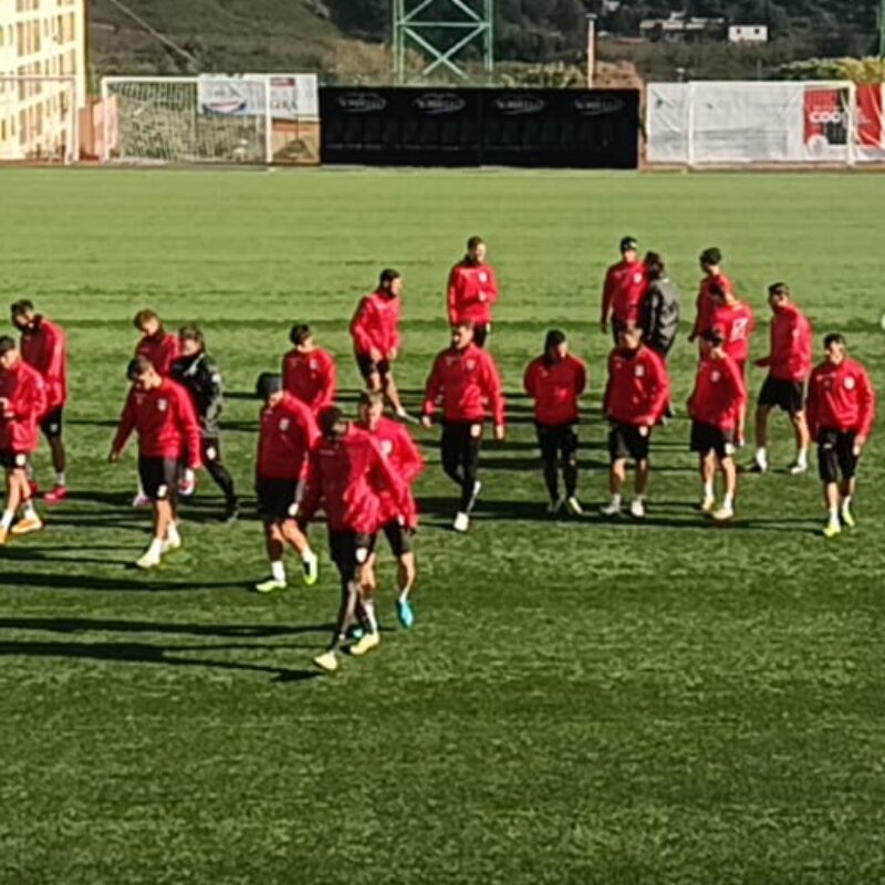 L'allenamento di oggi