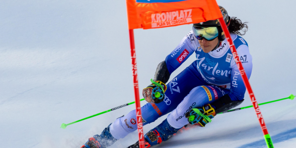 Brignone ingorda: sul podio anche nel superG di Garmisch. Terzo posto dietro a Lara Gut Behrami e Kajsa Lie