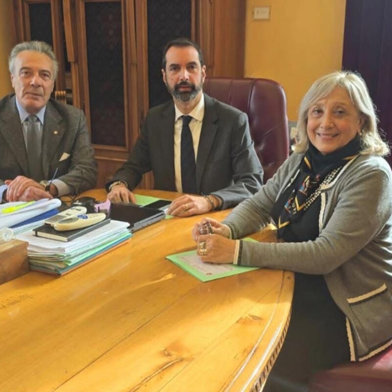 Stello Vadalà, Federico Basile e Mirella Vinci