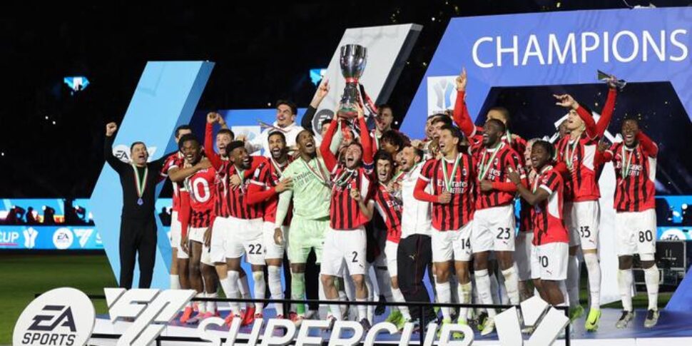 Apoteosi Milan in Arabia, crollo Inter. La Supercoppa è rossonera, super rimonta da 2 0 a 2 3