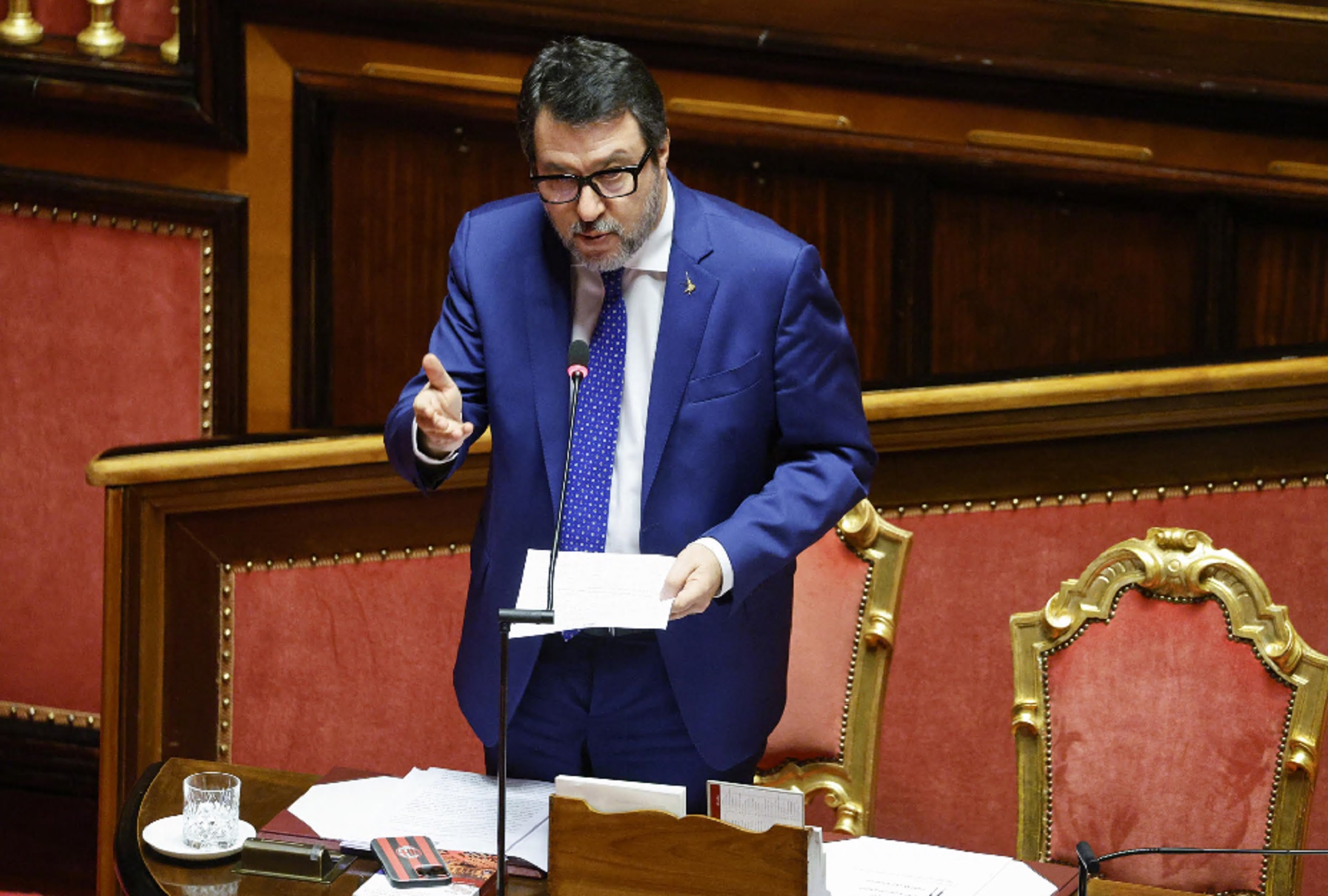 Salvini critica la strategia europea sull'Ucraina: "No al… Salvini critica la strategia europea sull'Ucraina: "No al…