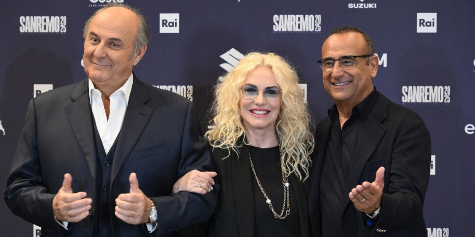 Antonella Clerici e Gerry Scotti: con Carlo Conti porteremo la nostra amicizia sul palco