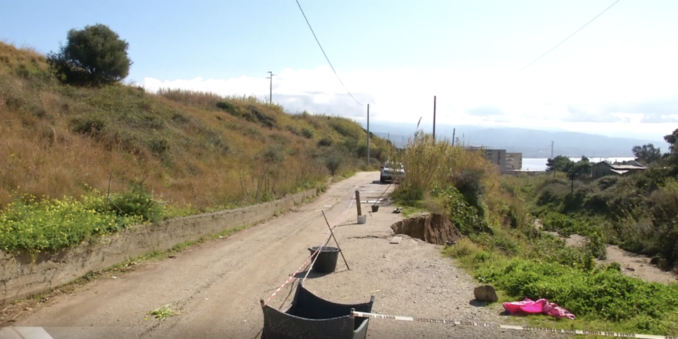 Strada arginale al torrente Papardo, residenti con il fiato sospeso. Un sopralluogo per programmare gli interventi